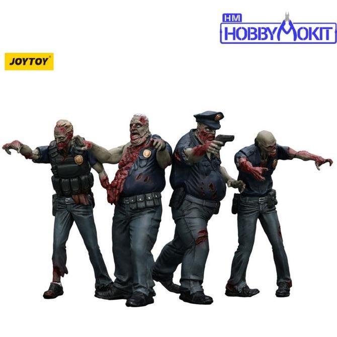 Joytoy JT01635 Dark Source Zombie Figure Police (Male)