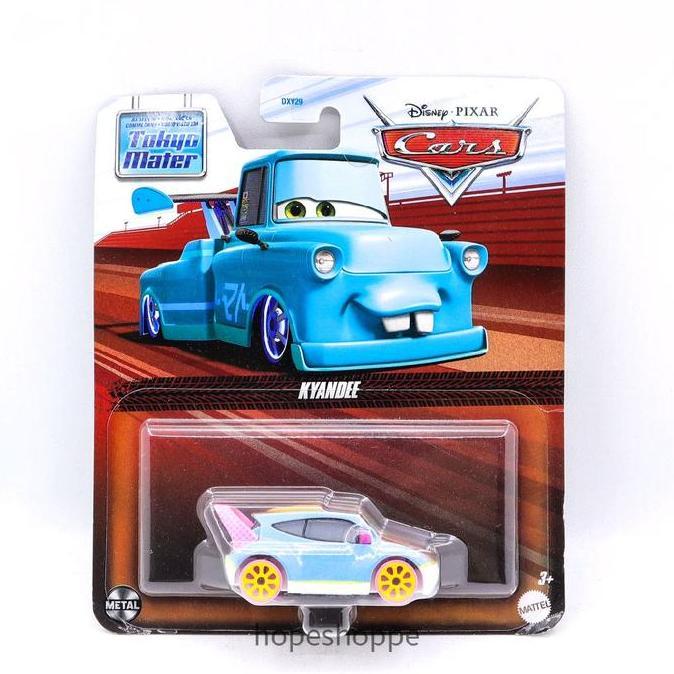 Disney Pixar Cars Kyandee Tokyo Mater Diecast Mobil Original Mattel
