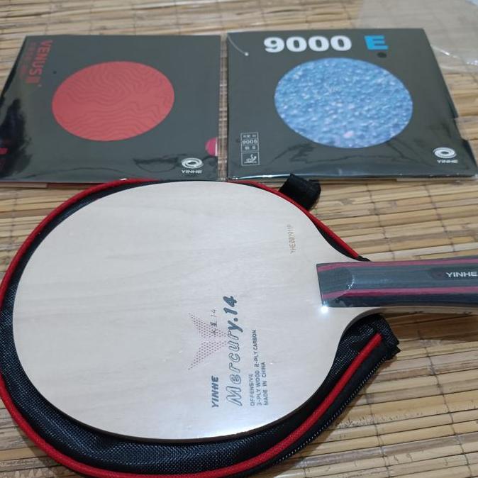 PAKET BET TENIS MEJA YINHE Y14 PLUS VENUS III