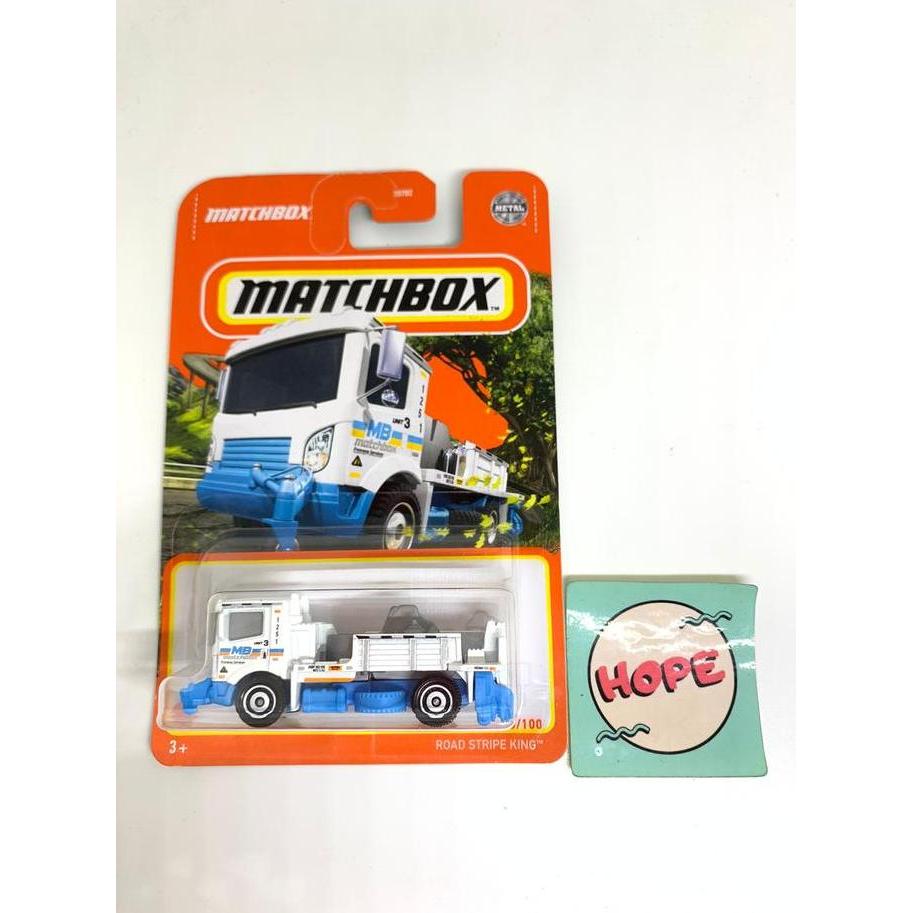 Matchbox Road Stripe King Diecast Matchbox Original Mattel