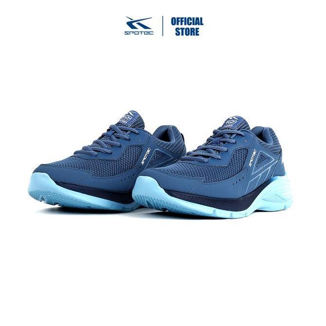 Spotec Running Sepatu Lari Pria Wanita - Biru Muda Biru Muda