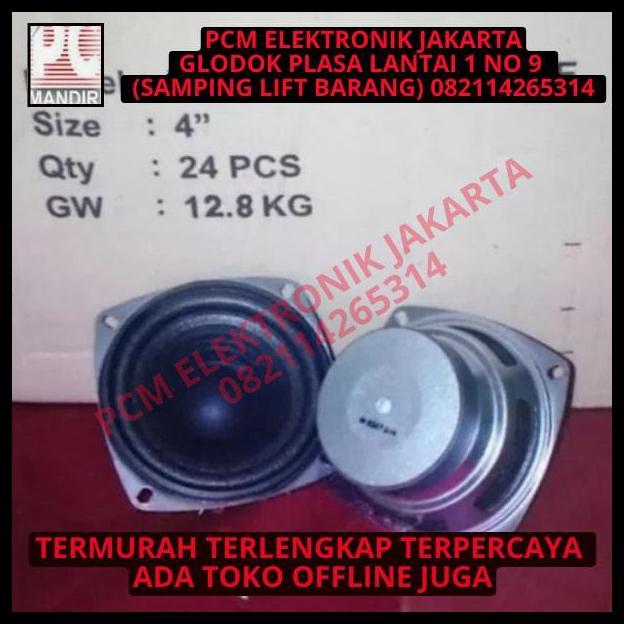 HOT DEAL SPEAKER SPEKER ACR 4INCH 4 INCH MAGNET TEBAL WOOFER WOFER 8347BH 