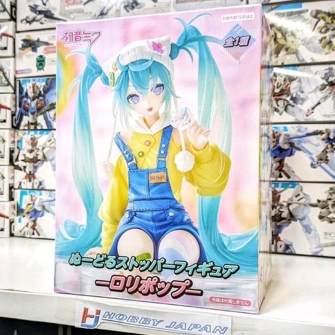 Hatsune Miku Noodle Stopper Figure - Miku Lollipop