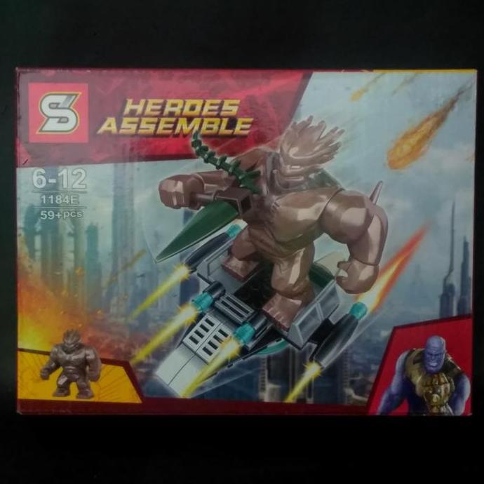 Brick SY Marvel Groot Playset