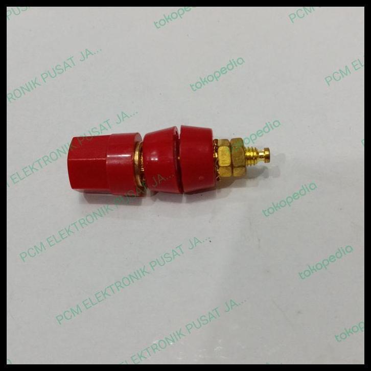 DISKON 1583 BINDING POSH GOLD EMAS SOCKET TERMINAL SPEAKER SEDANG