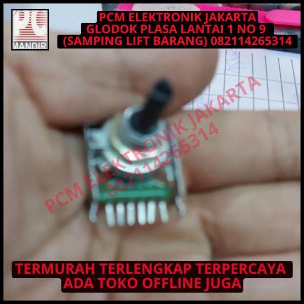 BEST DEAL POTENSIO POLITRON POLYTRON 6P 6PIN 6KAKI 6 P PIN KAKI LURUS DRAT 