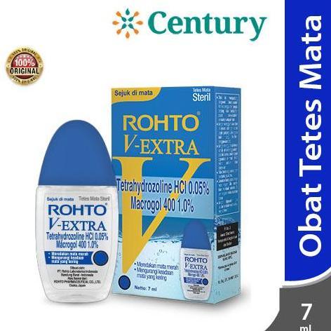 Rohto V-Extra 7mL / Tetes Mata / Mata Merah / Mata Kering / Iritasi