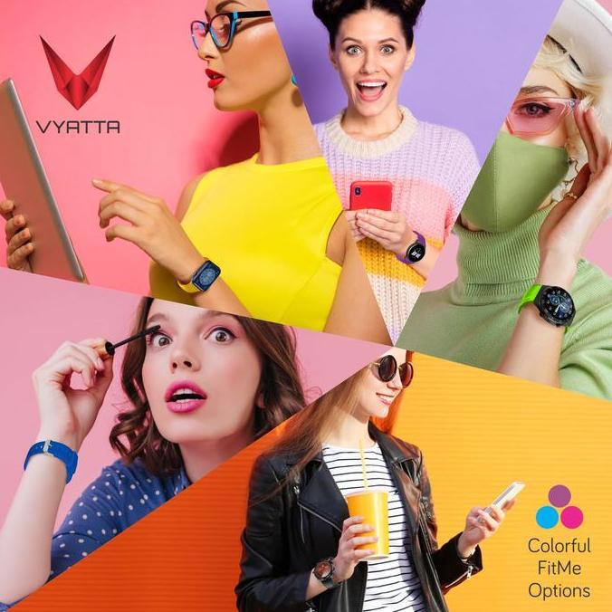 Wrble- Vyatta Fitme Strap 20Mm For Fitme Smartwatch