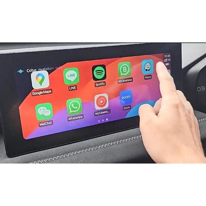 Dongle Apple Carplay dan Android Auto untuk Wuling Alvez EX Kabel