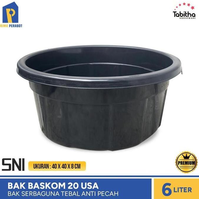 Bersih- Bak Jolang Baskom 20 Usa Tabitha Hitam
