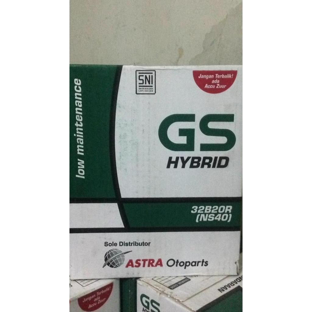 GS NS40 Hybrid aki mobil avanza xenia zebra splash