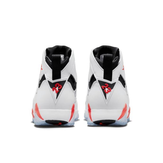 SEPATU SNEAKERS NIKE AIR JORDAN 7 RETRO WHITE INFRARED ORINAL RESMI