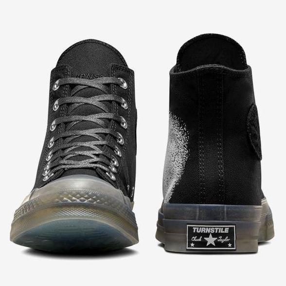 Converse Chuck 70s Hh X Turnstile Black Grey 100% Orinal