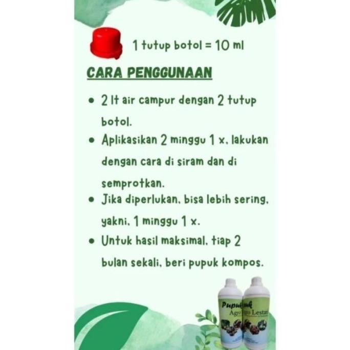 Gardenfil Pupuk Penyubur Dan Pelebat Buah Pupuk Agro Lestari