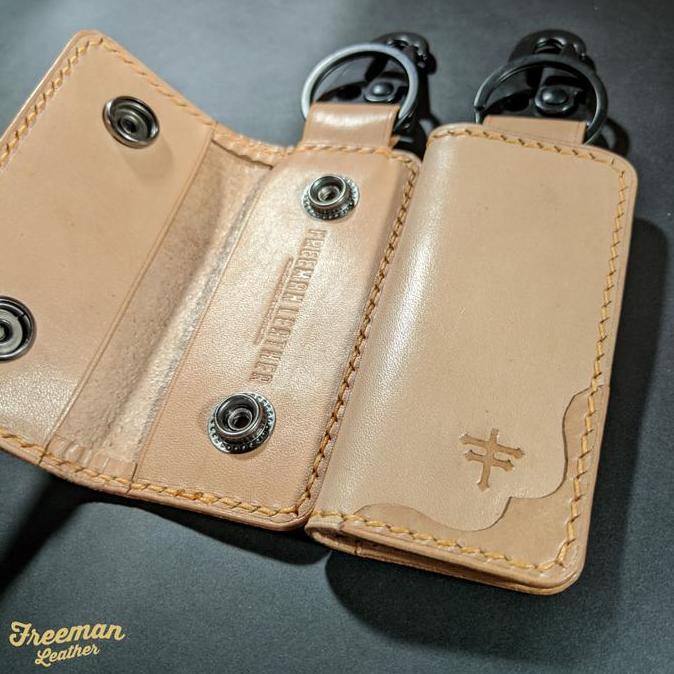 Dompet STNK Kunci Mobil dan Motor Kulit Nabati - Vegetable Buffalo Car