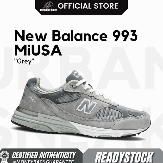 New Balance 993 MiUSA Grey | M993GL