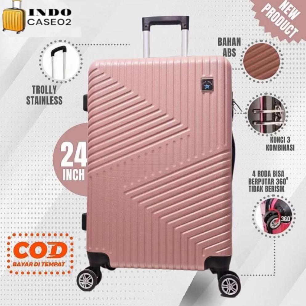 KOPER 24 INCH -  KOPER FIBER KOPER POLO 816 KOPER BAGASI BISA COD