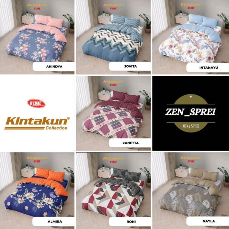 KINTAKUN - Bed cover kintakun 180x200 bedcover set dluxe kintakun