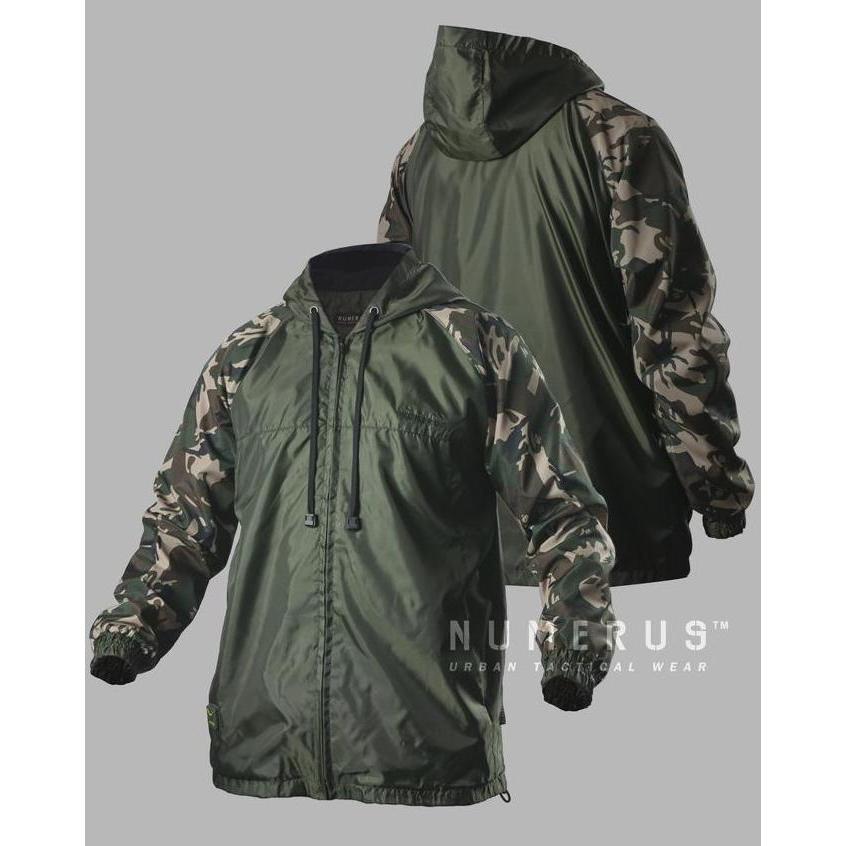 Numerus Alpha camouflage jacket - running - hoodie - army - streetwear