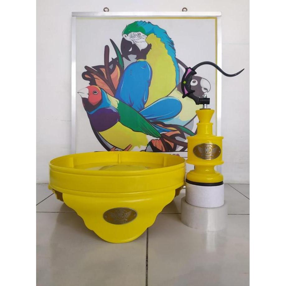 Tqs Tebok Love Bird Plastik Pvc Tebal Lengkap Tebok + Pion + Cantolan