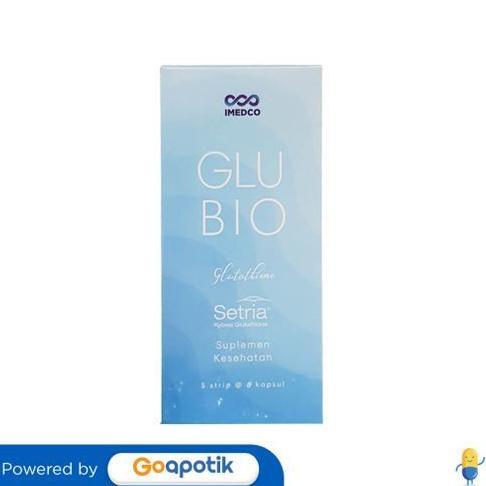 Glubio Per Box Isi 30 Kapsul Original