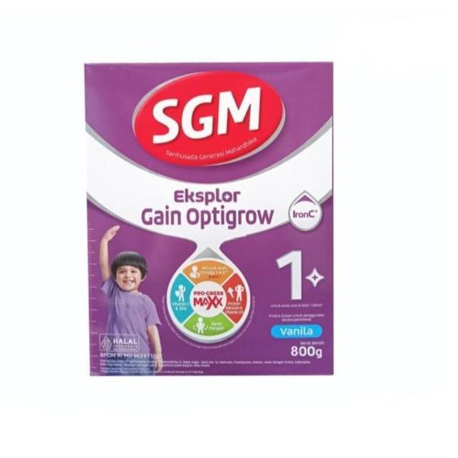 Cod,Bisa- Sgm Eksplor Gain Optigrow 1+ 800Gr