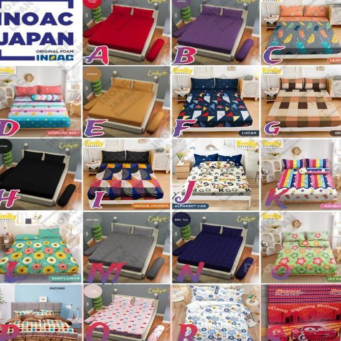 Sleep- Sarung Kasur Busa Resleting Uk 200X180X20Cm