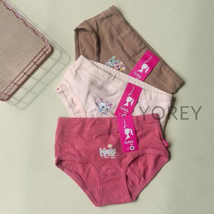 Duniaank- Celana Dalam Anak Perempuan Lydyly Cd Anak Lydyly Karet Lebar