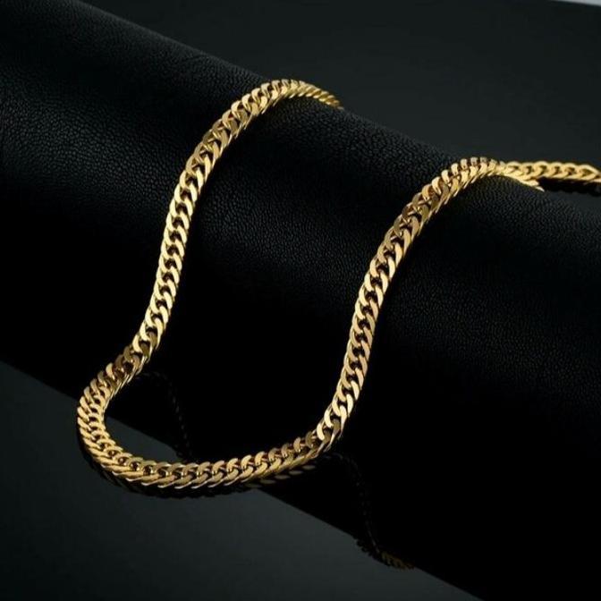 Cod,Bisa- Kalung Rantai Kecil Bahan Titanium Anti Karat Kalung Rantai Pria