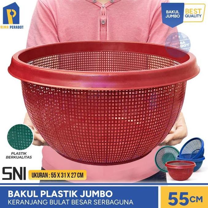 Bakul Cengkeh JUMBO 55 cm Bakul Nasi Sayuran Bakul Plastik