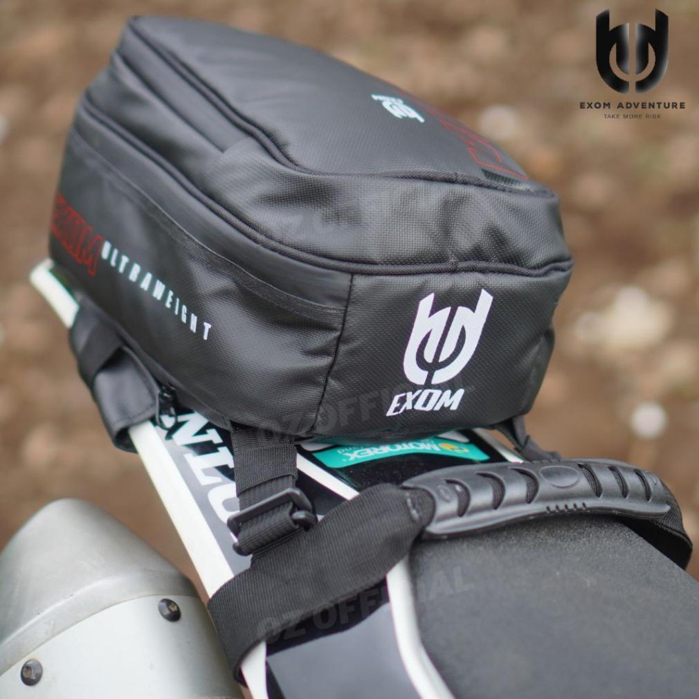 NEW ARRIVAL` EXOM - BOX 02 TAS SPAKBOR BELAKANG MOTOR - TAS BAGASI MOTOR - TAS MOTOR ENDURO BAGASI B