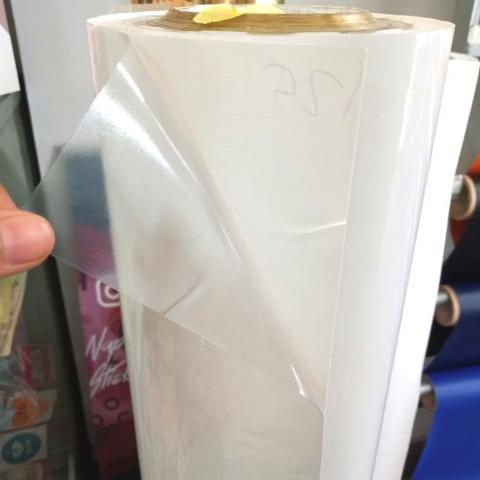 original` wrapping motor - sticker/skotlet transparan bening putih transparant anti gores motor stik