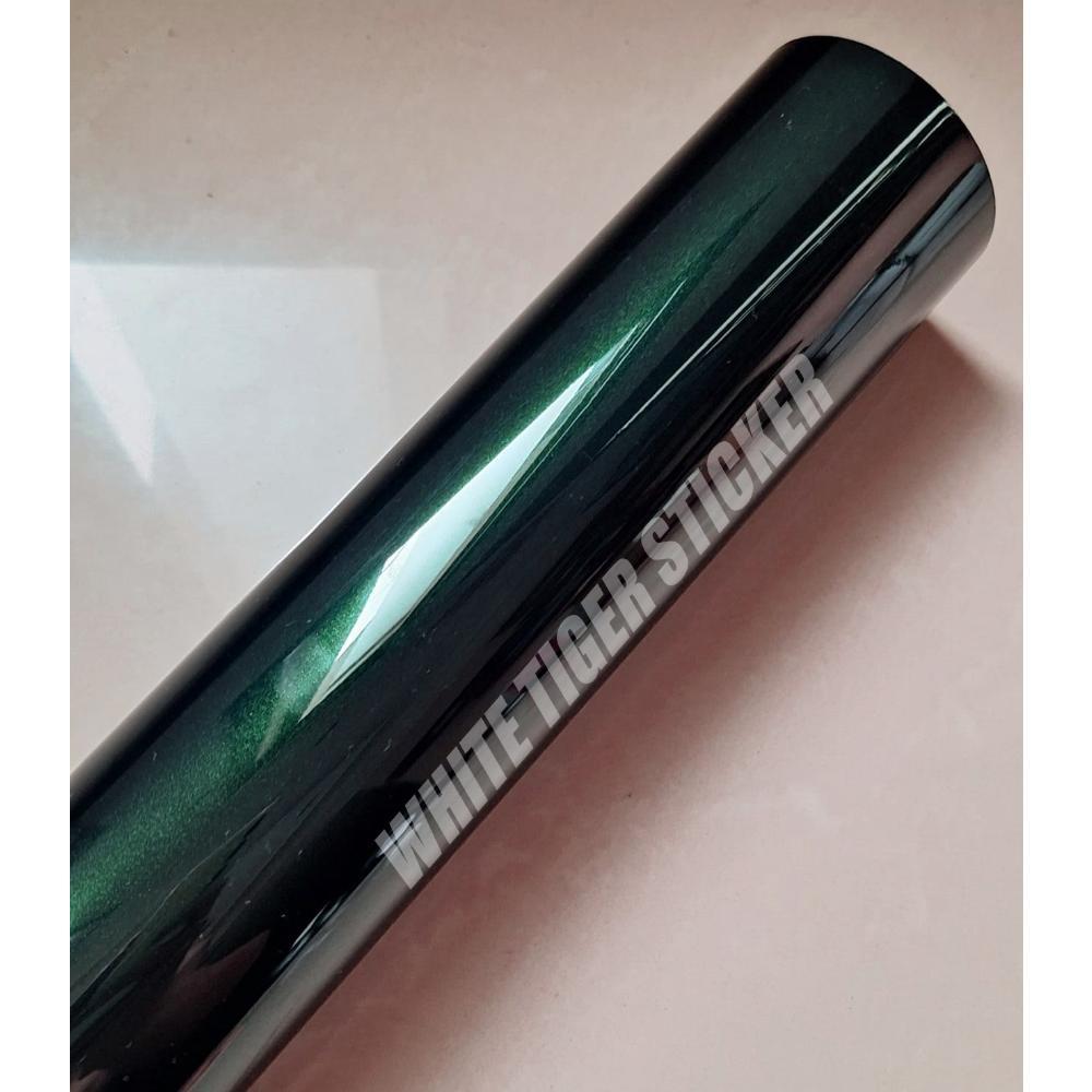 ready stock` skotlet stiker motor hitam lembayung hijau moonlight green premium scotlite moonlight g