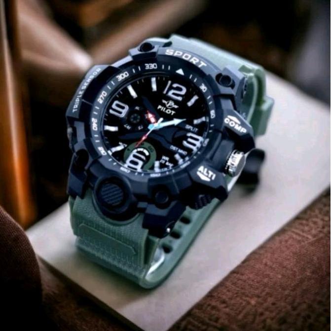 Terpopuler- Jam Tangan Anak Sport Timbul Strap Rubber Sporty Anti Air/Jam Tangan Sport Anak Anak