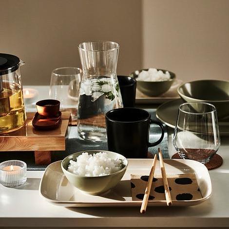 Terpopuler- Pitcher Kaca 1 Liter Karafe Minuman Vas Bunga Transparan Bening Tinggi 20 Cm Diameter 10