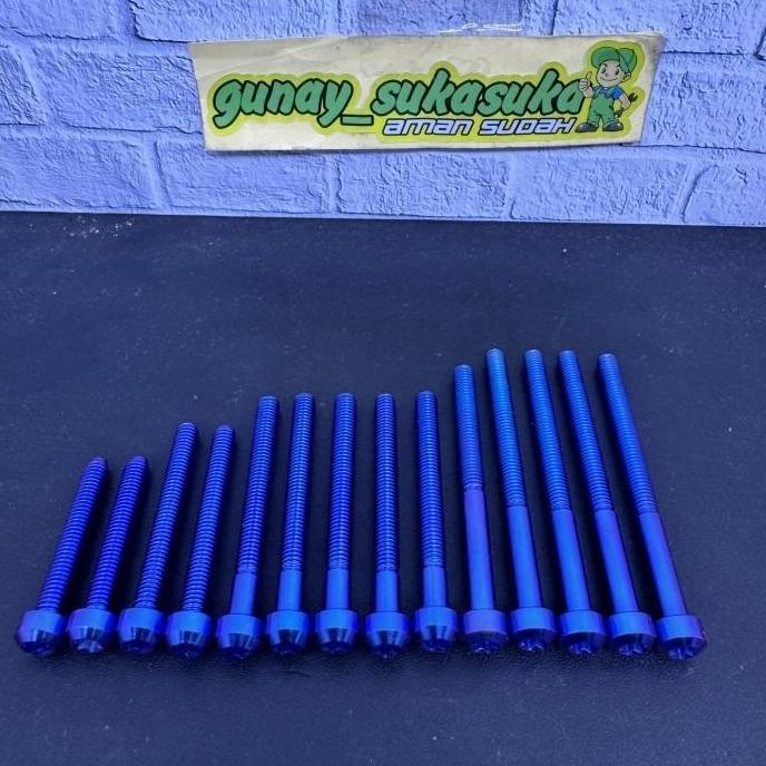 * BAUT TITANIUM CRANKCASE SET NINJA R SS RR ZX NEW RR ''