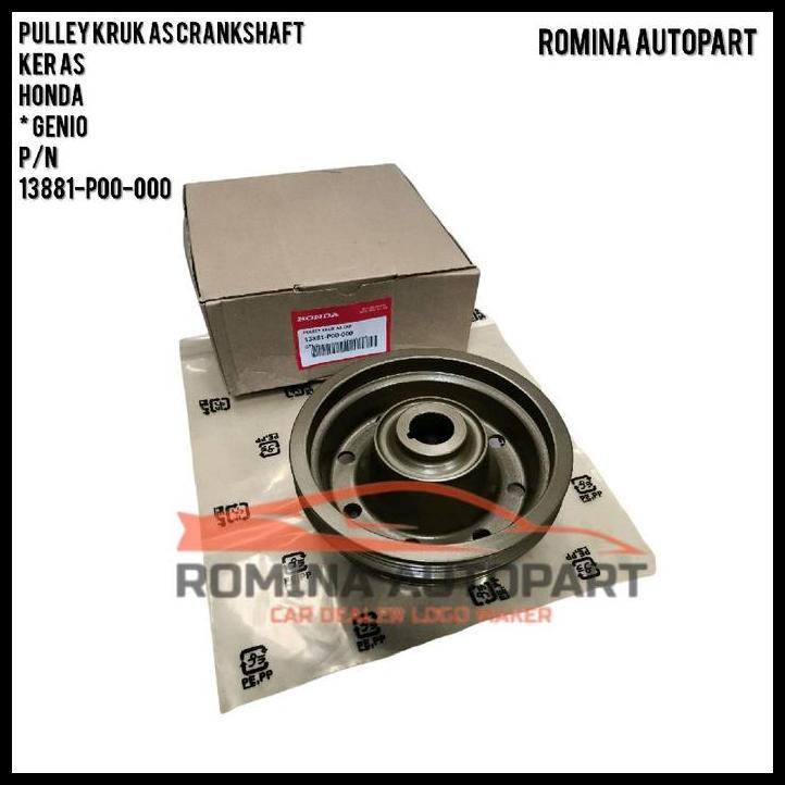 DISKON PULLY KRUK AS HONDA FERIO PULLEY CRANKSHAFT HONDA GENIO 