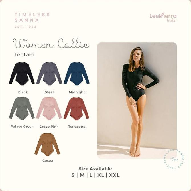 Lee Vierra Callie Leotard Swimwear, Baju Renang Wanita