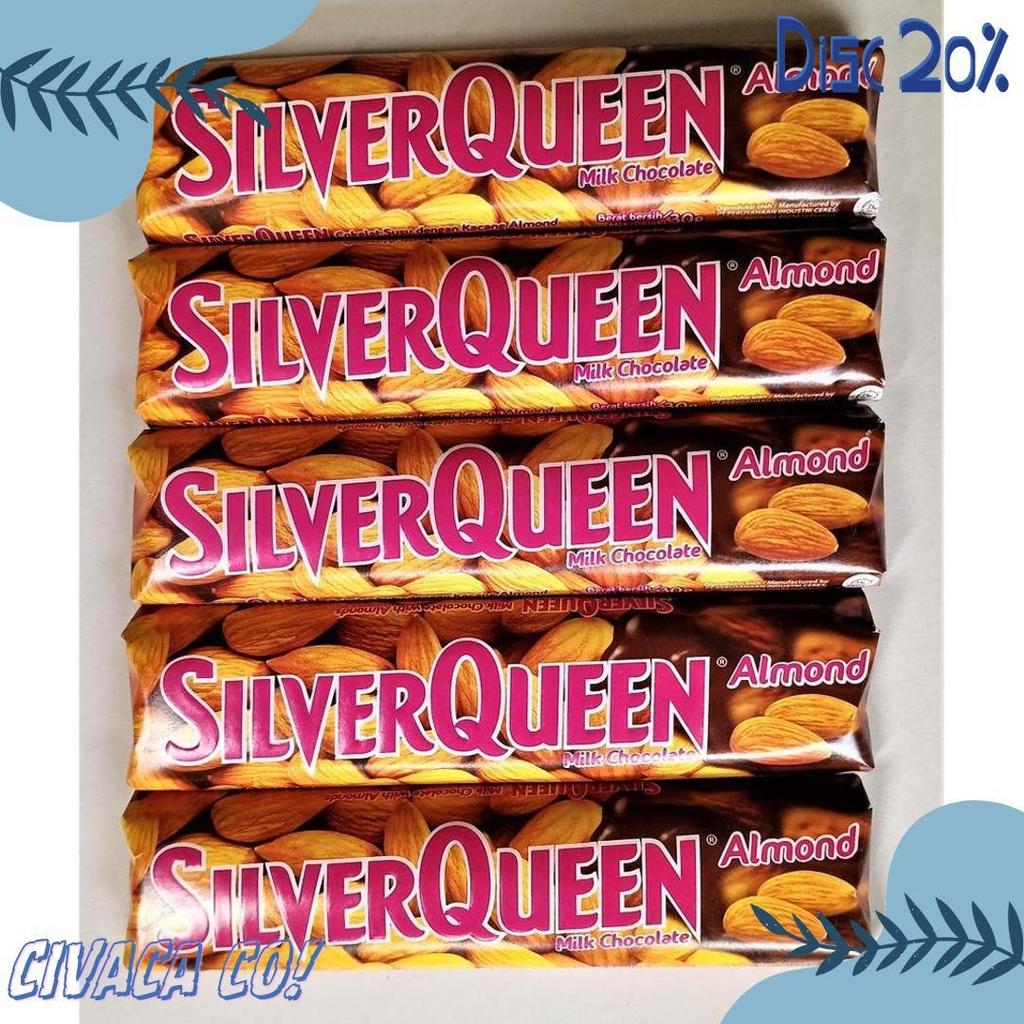 Silverqueen Chunky Bar 33Gr/ Silverqueen Almond/ Silverqueen Fruit And Nut/ Silverqueen Crispy/Cokla