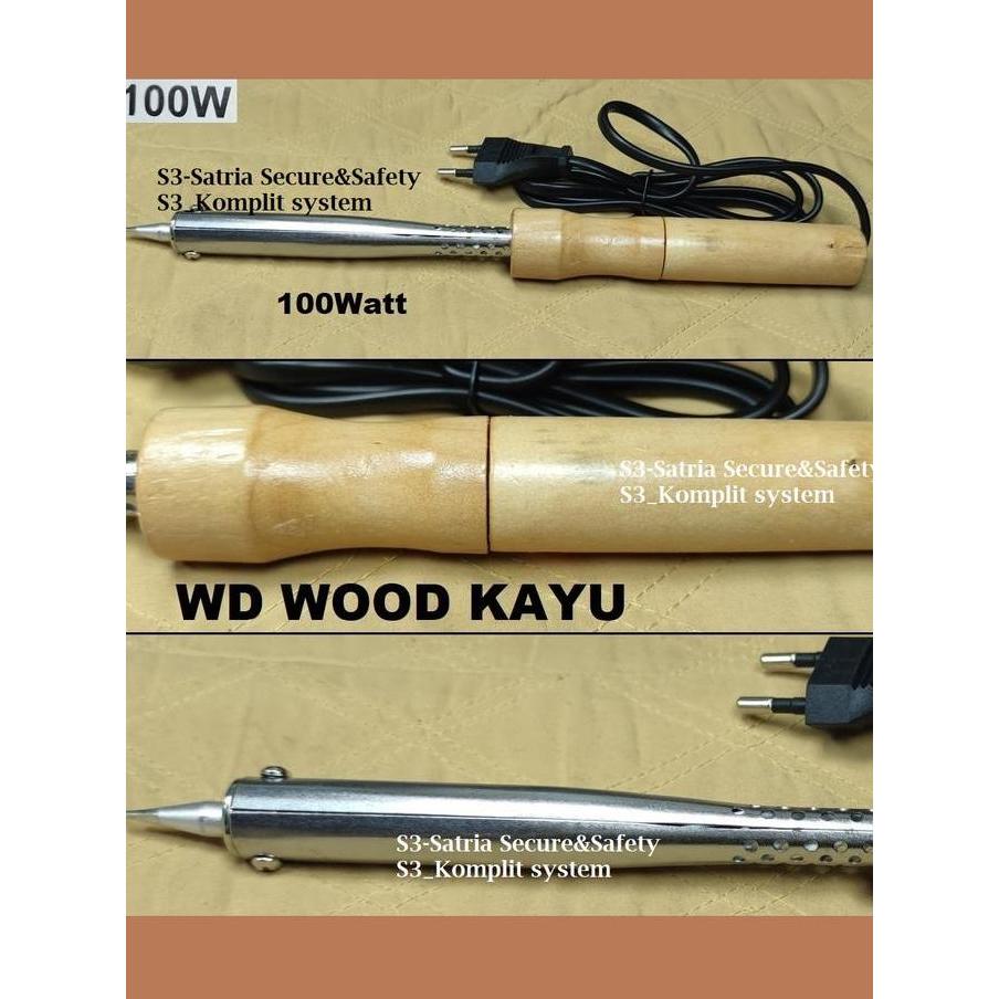 Weldeflow- Solder 100W / Solder 100 Watt / Solder Kayu