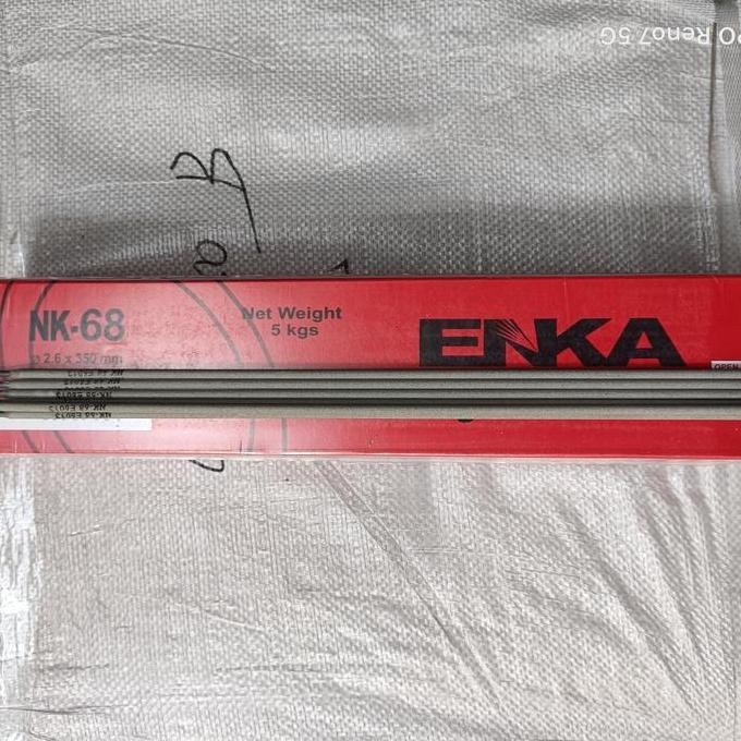 Weldeflow- Kawat Las Enka 2 Mm / Kawat Las Enka 2,6 Mm Nikko Steel Harga Per 1 Kg