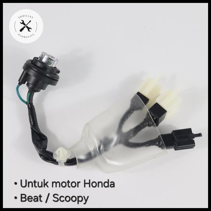 DISKON KABEL SOCKET LAMPU BELAKANG MOTOR HONDA BEAT / SCOOPY- K2F 