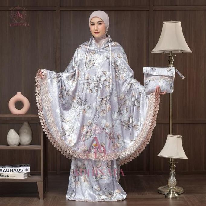 FREE ONGKIR HAMPERS MUKENA  ADHINATASHOP19-MUKENA DEWASA MEWAH GLITER GOLD -MUKENA HAMPERS -MUKENA H