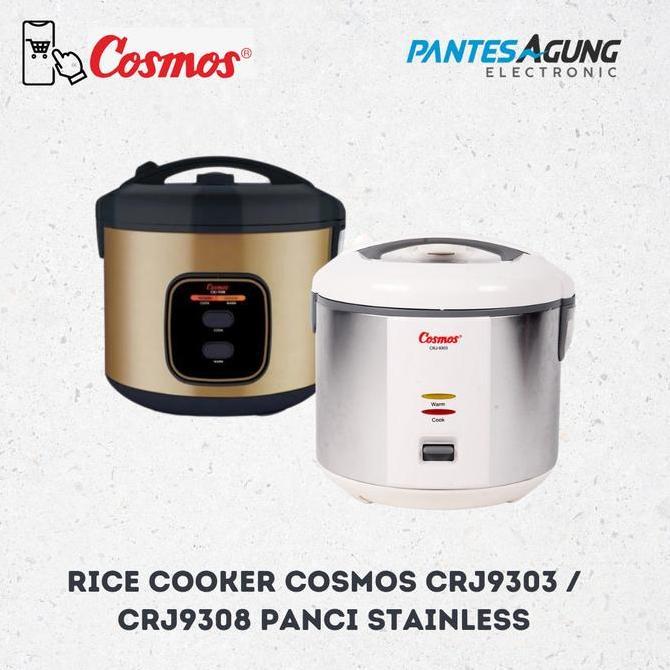 Jaya- Magicom / Rice Cooker Cosmos Crj9303 Panci Stainless