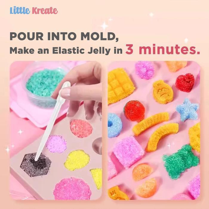 LIttle Kreate - DIY Jelly Candy - DIY Permen Gula - Prakarya Anak