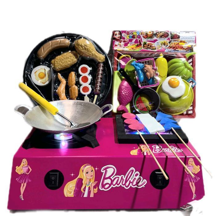 kompor LED mainan anak/kompor mainan/mainan masak masakan kompor anak