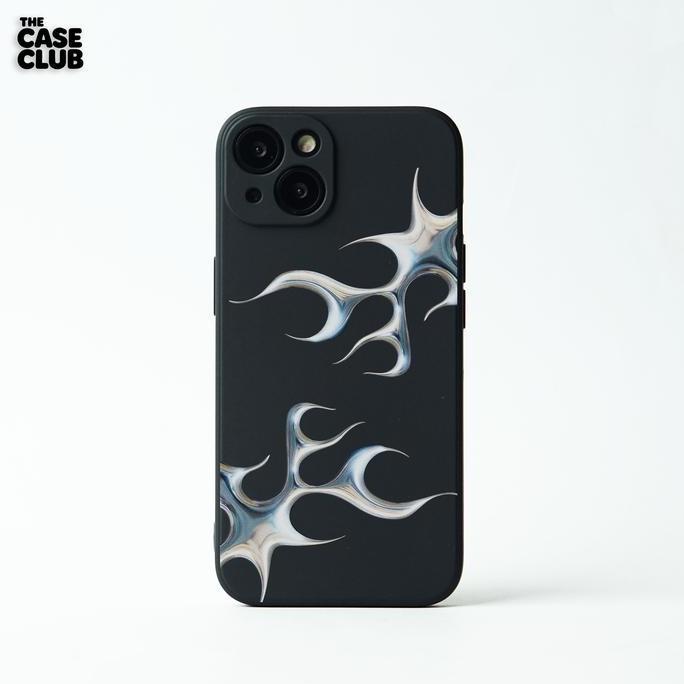 Glassskin- Softcase Iphone, The Case Club - Api Silver