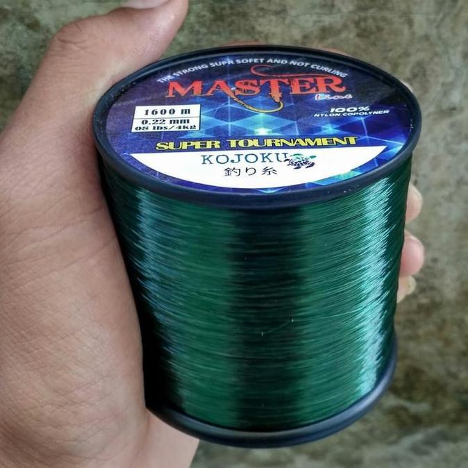 New- Senar Tali Benang Pancing Master Super Kuat Lentur Anti Kriting Mudah Tenggelam Tahan Gesekan C