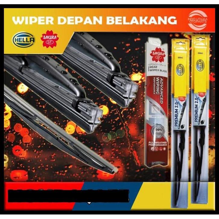 DISKON WIPER DEPAN BELAKANG INNOVA REBORN HELLA SAKURA 