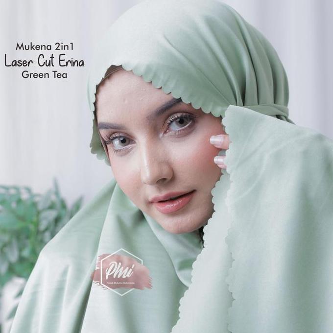 MUKENA 2IN1 PREMIUM LASER CUT ERINA (TERBAIK) (TERBARU) (TERMURAH)